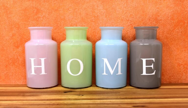 home, at home, vases, multicoloured, glass, decoration, colorful, home, home, home, home, home, at home, at home